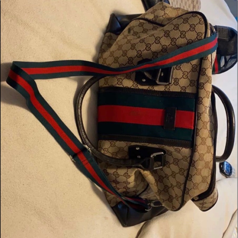 Gucci duffle bag